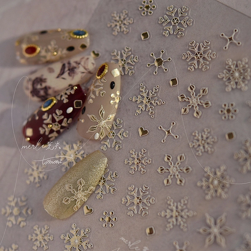 Christmas Snowflake Nail Stickers